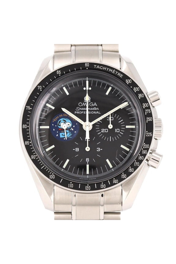 Pre-Owned Omega Speedmaster Pro Snoopy Award "LIMITED" 3578.51 Stainless Steel Manual... (Fair)