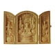 thumbnail image 1 of Escultura en miniatura de Buda Rey, obra de arte, decoración, mano de obra fina, decoración, suministros budistas, escultura de Feng Shui, 1 of 9
