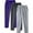 Z27-Purple, variant on Christmas Pants For Men Lined Sweatpants Wide Straight Leg Pants Bottom Sweatpants Joggers Pants Workout High Waisted Yoga Pants With Pockets Lightweight Festival Outfits Dark Gray L