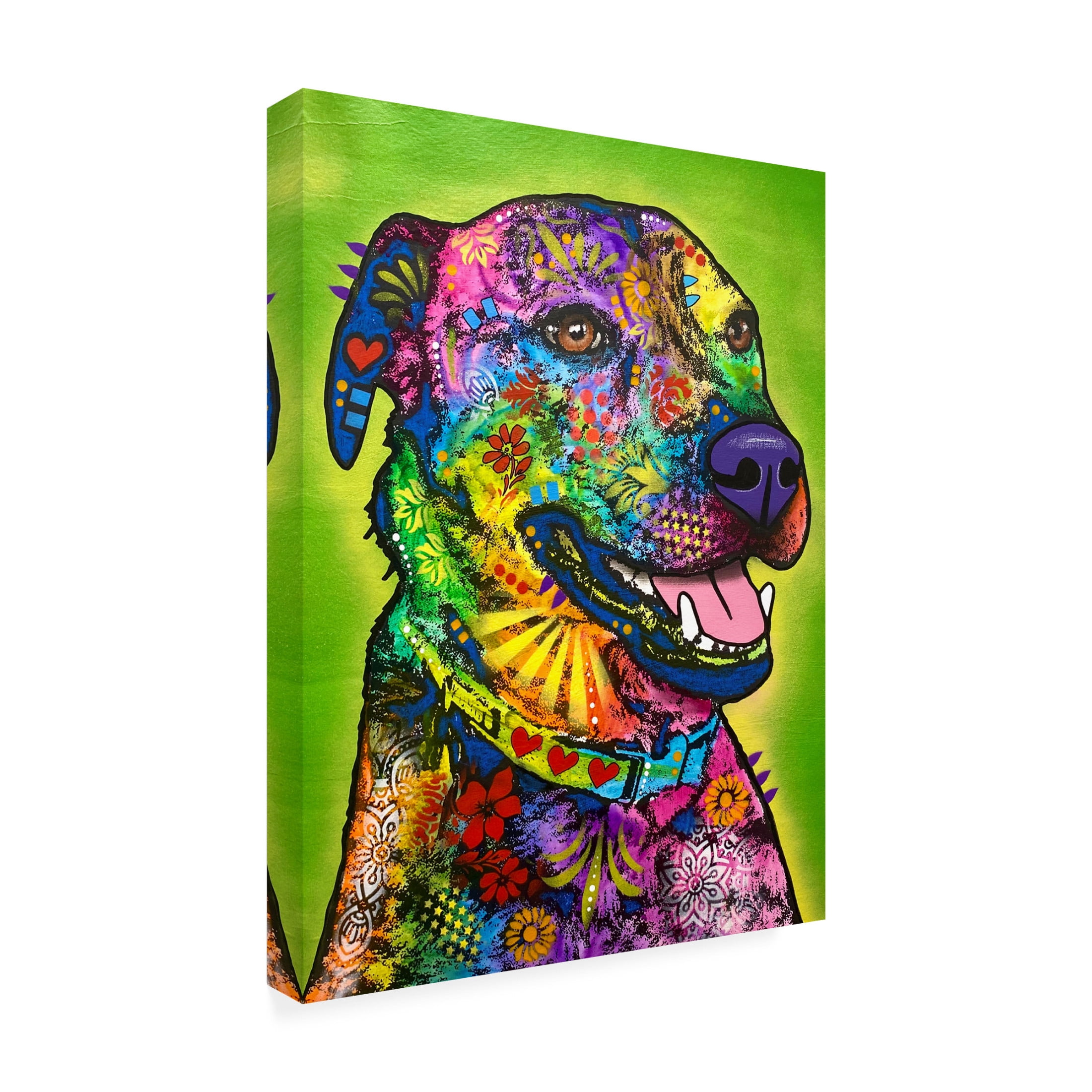 Canvas Wall Art - Dean Russo 'Am Fren Doing Heckin Alright' Wall Art for Living Room, Bedroom, or Office Décor by Trademark Fine Art - 14 x 19 Inches