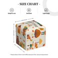 thumbnail image 4 of Kdxio Autumn In The Forest Print Tissue Box Cover,Square Decorative PU Leather Facial Paper Case Organizer Holder Dispenser for Bathroom,Night Stands,Desk,Car 5.2''X5.2''X5.2'', 4 of 8