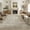 Dark Brown, variant on MICGEEK 6x9 Washable Area Rugs for Living Room, Modern Abstract Printed Rug, Vacuum-Friendly, Non Slip Indoor Rug for Bedroom Dining Room Home Decor Carpet, Beige