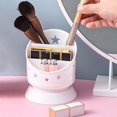 thumbnail image 3 of Soporte de gran capacidad Macarena para lápices y brochas de maquillaje Blanco, 3 of 8