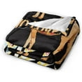 thumbnail image 3 of Camel Blanket Desert Camel Plush Throw Blanket Super Soft Cozy Warm Fleece Camel Bedding Blanket Gifts for Kids Girls Boys Women 40"X50", 3 of 6
