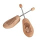 thumbnail image 2 of Juego de 2 hormas profesionales unisex para zapatos, de madera, ajustables en longitud y anchura., 2 of 9