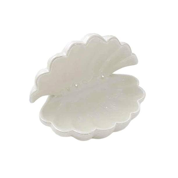 Joyero de cerámica Yuyangstore Organizador de joyas blanco Vitrina