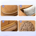 thumbnail image 5 of Rokment Mens Platform Snow Boots 2025 Winter Fashion Casual Lace up Fleece Lined Plush Footbed Non Slip Combat Work Ankle Booties, 5 of 7