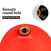 THKFISH 4In 4Pcs Slip Bobbers Floats,EVA Slider Bobbers for Sea Fishing,Fishing Floats Bobbers Set for Freshwater Saltwater
