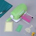 thumbnail image 5 of Compact Craft Buddy Mini Die Cutting Machine - 5 Color Options for Effortless Manual Embossing & Card Making - Perfect DIY Scrapbooking Tool with Safe Cutting Dies and Bonus Pads, 5 of 6