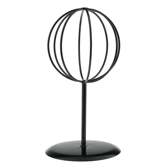 Metal hat stand, stand, holder, s stand, , hat for shop Black