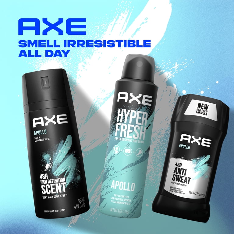 22 VALUE) AXE Men's Apollo Deodorant Gift Pack , 3 Pack - Walmart.com