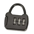 thumbnail image 5 of figatia 3 Digit Combination Lock ,Combination Locker Lock,Gym Locker Lock Outdoor Padlock for Gate Case Wardrobe Office black, 5 of 8