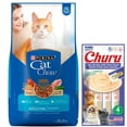 thumbnail image 1 of Cat Chow Adulto Pescado Defense Plus 20 kg + Churu Atún con Almeja Sobre con 4 Tubos de 14 g, 1 of 4