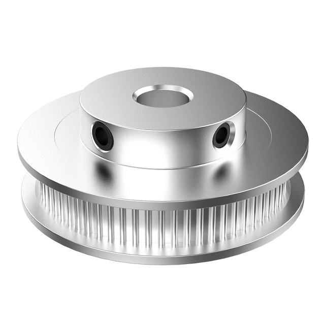 MasteelfCA UKCOCO Timing Pulley High Precision Aluminum Alloy 60 Teeth 8mm Bore Timing Belt Pulley for 3D Printer