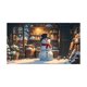 thumbnail image 2 of Christmas Garage Door Decorative Cover Winter Snowman Garage Door Cover Christmas Garage Door Background Decorative For Holiday Party Background Supply, 2 of 5