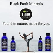 The Food Movement Black Earth Zeolite with Humic Fulvic Acids - 1oz