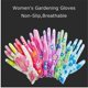 thumbnail image 2 of Guantes de jardín florales recubiertos de palma para limpieza de jardines, guantes de trabajo antideslizantes para mujeres, guantes de protección laboral antideslizantes para el hogar, 2 of 4