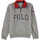 thumbnail image 1 of Sudadera de forro polar Ralph Lauren para hombre color gris pequeña, 1 of 1