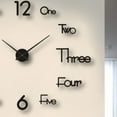 thumbnail image 2 of Reloj de pared decorativo sin marco, silencioso, para sala de estar y dormitorio., 2 of 5