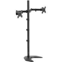 VIVO Dual Monitor Mount Extra Tall Desk Stand | Holds two Screens up to 27"