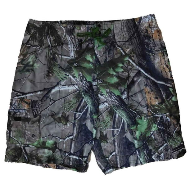 Realtree Realtree Mens APG HD Camouflage Board Shorts Swim Trunks