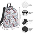 thumbnail image 2 of Balery London Landmark2 Mochila Ligera para Hombres y Mujeres – Resistente y Impermeable, Ideal para la Escuela, el Trabajo, los Viajes y el Uso Diario, 2 of 7