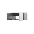 thumbnail image 3 of Maykoosh Garage Storage Cabinet with Doors, Shelves, Wood/Metal type, Wall mounted Tool Cabinets for Office, Home,Garage,Gym ,School-Color:Wood,Size:32x16x16 Cabinet, 3 of 7