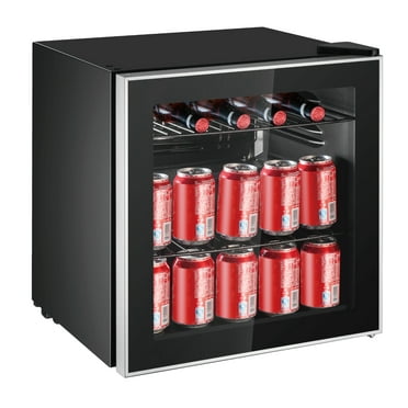 Frigidaire 70 Can Beverage Refrigerator, Black