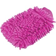 Microfiber Car Wash Mitt, Premium Ultra-Soft No-Scratch Car Household Wash Cleaning Gloves, Use Wet or Dry, 2-Pack Red Color
