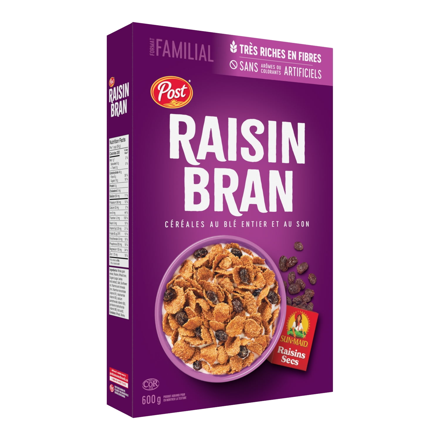 POST RAISIN BRAN FAMILAL POST RAISIN BRAN FAMILAL