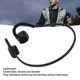 thumbnail image 4 of Auriculares abiertos IPX6 resistentes al agua sensibles CNC cancelación de ruido 53 cómodos auriculares de conducción ósea flexibles para deportes, 4 of 8