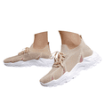 thumbnail image 3 of XIMIN Women's Adorable Butterfly Pattern Lace-Up Fashion Sneakers Lightweight Orthopedic Walking Shoes Lace-Up Breathable Mesh Anti-Slip Tennis Sneakers Casual & Comfortable Shoes, 3 of 8
