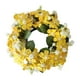 thumbnail image 5 of Corona para puerta de entrada,Corona artificial para puerta de entrada,regalo para pared de oficina,Ventana de artesanía de corona de primavera y verano,Festival de centros de mesa con amarillo, 5 of 9