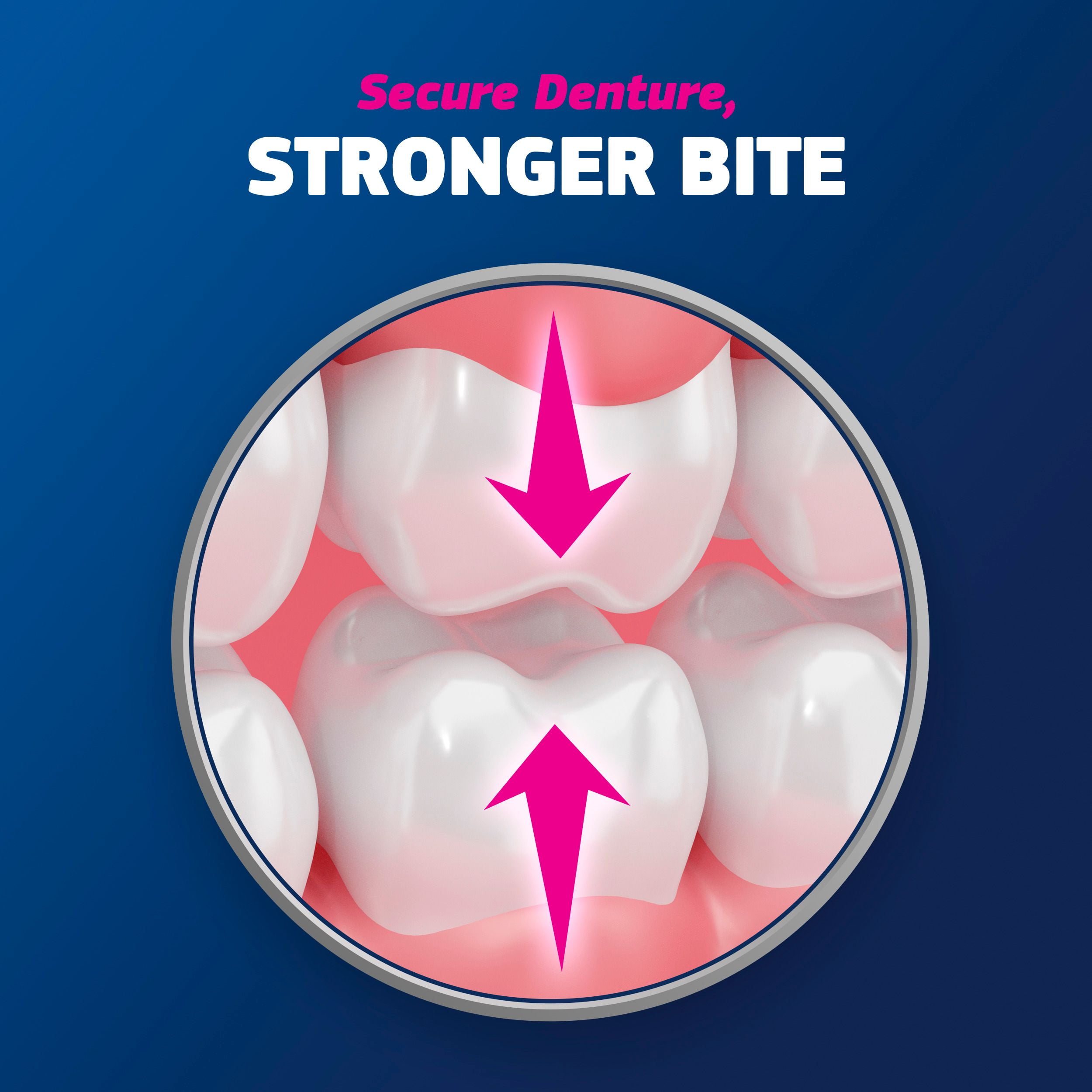 Crème adhésive sûre pour prothèses Fixodent Plus à saveur de Scope, paquet double 2 x 57 g