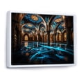 thumbnail image 2 of Designart "Hadum Mosque Islam wall decor II" Islamic Floater Framed Canvas Wall Art, 2 of 7