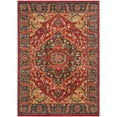 thumbnail image 2 of SAFAVIEH Mahal Caelestinus Oriental Area Rug, Navy/Red, 4' x 5'7", 2 of 6