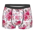 thumbnail image 5 of Uemuo Peonies And Roses Pattern Men's Boxer Briefs,Trunk Anti-Chafing,Comfortable, Durable, and Stylish Underwear-XX-Large, 5 of 9