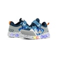 thumbnail image 2 of Tenis Luces Niño Tropicana Sonic Azul Marino Gris Velcro azul 17, 2 of 6