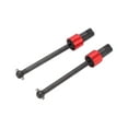 thumbnail image 4 of CVD Drive Shaft, Light Weight Stable Performance Aluminium Alloy RC Front Rear CVD Shaft  For  LaTrax Teton Red, 4 of 8