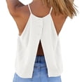 thumbnail image 2 of Sleeveless Solid Color Women Halter Casual Tank Tops Camisole, 2 of 6