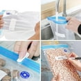 thumbnail image 3 of Bestdoneit, Bestdoneit Vacuum Sealer, Vacuum Sealing Bag Set, Vacuum Storage Bags with Electric Air Pump, Handheld Electric Vacuum Sealer Sets for Food Preservation (10Pcs/Small Set/22 * 21cm), 3 of 7