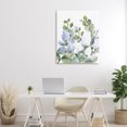 thumbnail image 3 of Stupell Industries Contemporary Blue Spring Florals Canvas Art, 30 x 40, by Kim Allen, 3 of 8