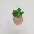 thumbnail image 3 of Rattan Pear-Shaped Storage Basket Handmade Wicker Wall Hanging Organizer for Home, Bathroom Decor, 3 of 5