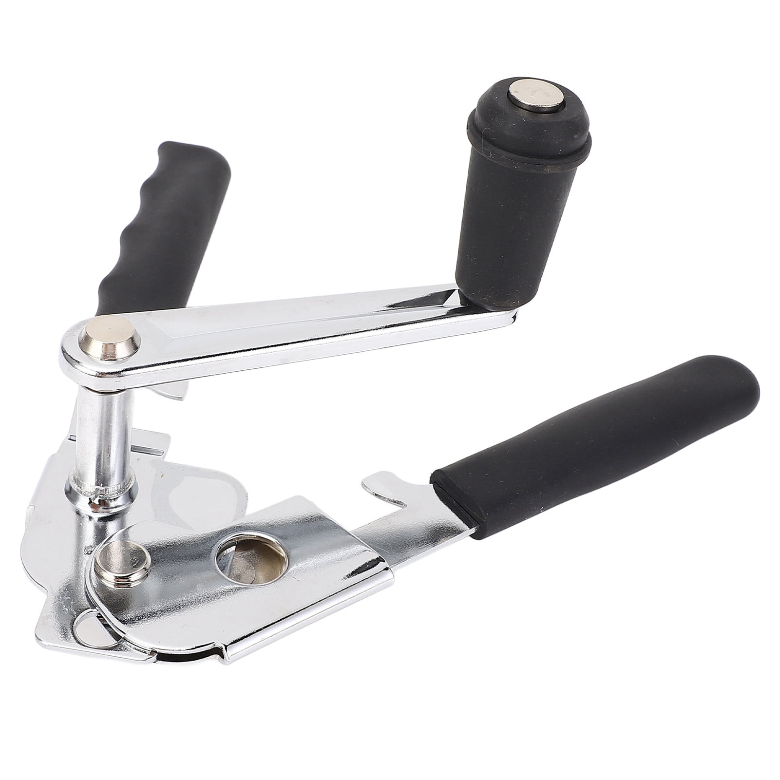 Suodoka Professional Stainless Steel Manual Can Opener Heavy Duty Safety Portable Lid Opener Ergonomic Handle for Home Kitchen Cooking Outdoor Camping Tin Bottle Jar Opening Tool 7.8 inches / 19.8 cm
