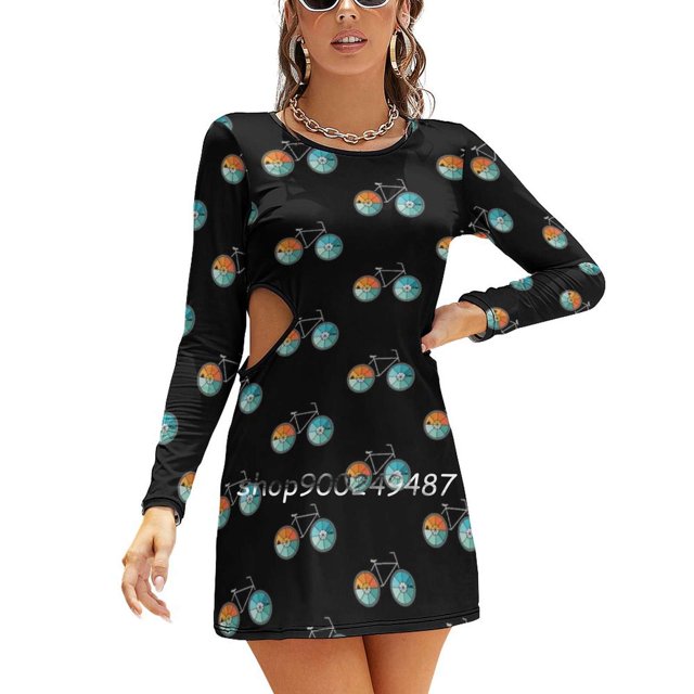 Rayures Marin avec Ancre Nœud Cœur Robe Évasée Design Mode Grande Taille Robe Ample Rayure Marin