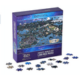 thumbnail image 3 of Disney Fantastic Worlds Map Jigsaw Puzzles with Box, 3 of 3