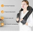 thumbnail image 6 of LELINTA Shiatsu Neck Shoulder Massager with Heat - Electric Back Massage Pillow with 3D Deep Tissue Kneading for Muscle Pain Relief, 6 of 8