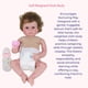 thumbnail image 4 of Lullaby Rose: Muñeco Bebé Reborn Realista de 20 Pulgadas con Cuerpo de Tela, Cabello Enraizado, Chupón y Biberón, 4 of 9