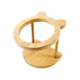 thumbnail image 5 of Raised Pet Bowls Wood Stand Pet Feeder Waterer Rack Single Wooden Pet Supplies Elevated Cat Bowls Stand Small Dog Bowls Stand for for Indoor B, 5 of 9