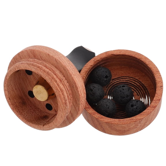 Worgeous Portable Oil Diffuser Car Freshener Clip Wooden Aromatherapy Diffuser Car Scent Diffuser For Essential Oils And Home Use